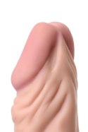 A-TOYS, Realistyczny wibrator TPE z płynną regulacją intensywności, 19 cm