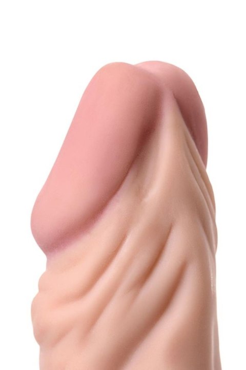 A-TOYS, Realistyczny wibrator TPE z płynną regulacją intensywności, 19 cm