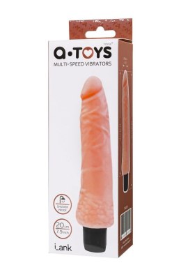 Wibrator A-TOYS Lank Multi-Speed 761021 Realistyczny