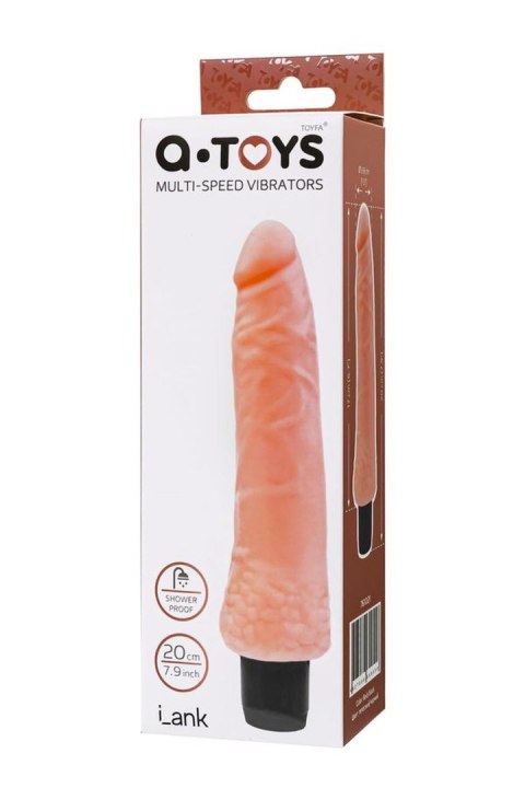 Wibrator A-TOYS Lank Multi-Speed 761021 Realistyczny