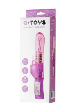 A-TOYS High-Tech Fantasy – Wibrator z rotacją i stymulatorem łechtaczki