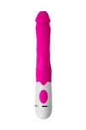 Wibrator A-TOYS Mist, silikonowy, różowy, 25.4 cm