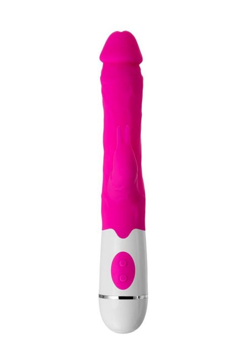 Wibrator A-TOYS Mist, silikonowy, różowy, 25.4 cm
