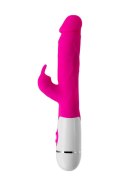 Wibrator A-TOYS Mist, silikonowy, różowy, 25.4 cm