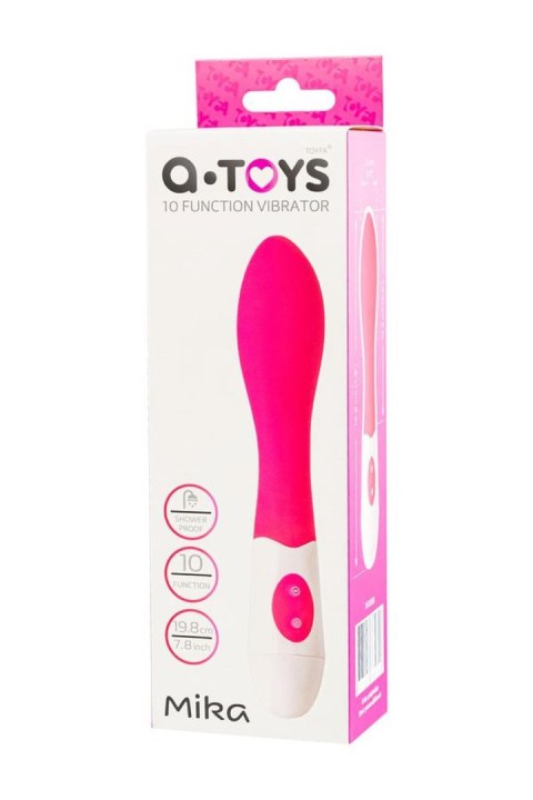 Różowy wibrator A-TOYS Mika