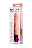 A-TOYS Benedick: Elastyczny Wibrator Grzewczy z TPE i 12 Trybami Wibracji