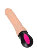 A-TOYS Benedick: Elastyczny Wibrator Grzewczy z TPE i 12 Trybami Wibracji