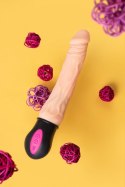 A-TOYS Benedick: Elastyczny Wibrator Grzewczy z TPE i 12 Trybami Wibracji