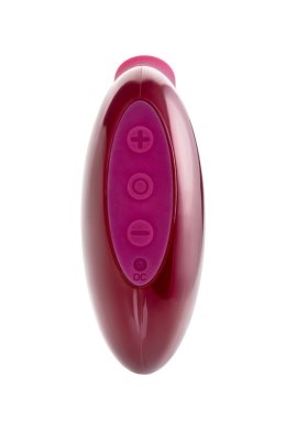 A-Toys Myrty – Luksusowy Stymulator Łechtaczki z Podciśnieniem, Burgundowy, 9,8 cm