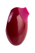 A-Toys Myrty – Luksusowy Stymulator Łechtaczki z Podciśnieniem, Burgundowy, 9,8 cm