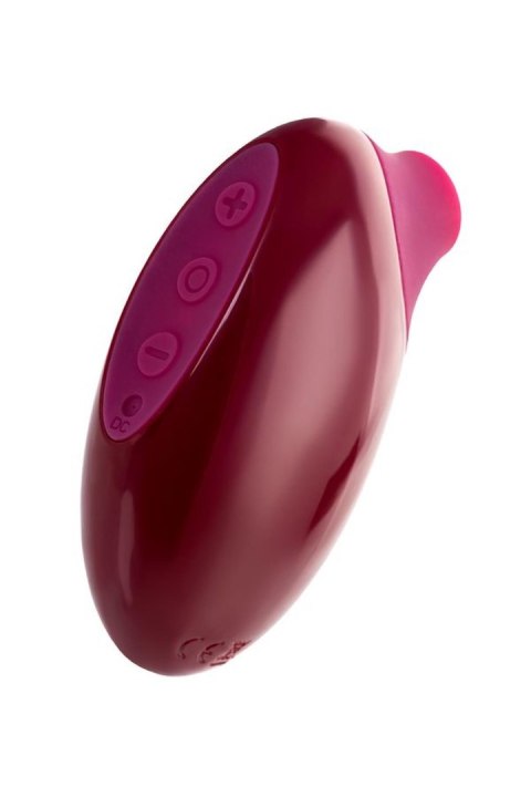 A-Toys Myrty – Luksusowy Stymulator Łechtaczki z Podciśnieniem, Burgundowy, 9,8 cm