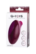 A-Toys Myrty – Luksusowy Stymulator Łechtaczki z Podciśnieniem, Burgundowy, 9,8 cm