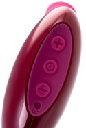 A-Toys Myrty – Luksusowy Stymulator Łechtaczki z Podciśnieniem, Burgundowy, 9,8 cm