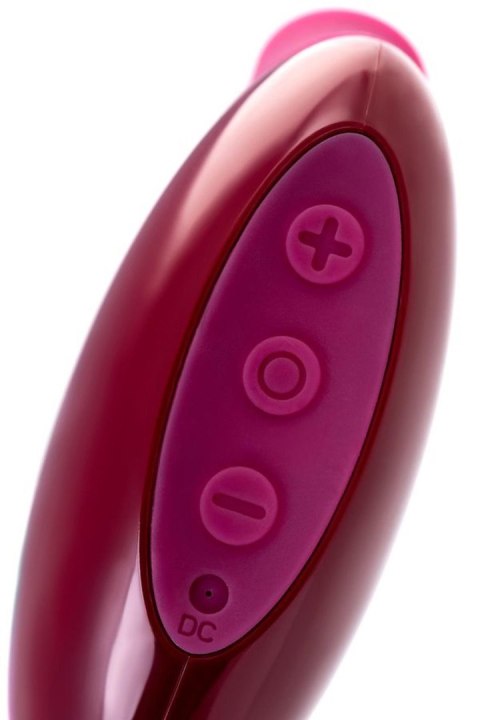 A-Toys Myrty – Luksusowy Stymulator Łechtaczki z Podciśnieniem, Burgundowy, 9,8 cm