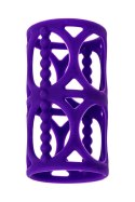 A-TOYS, nakładka na penisa z silikonu, fioletowa, 7,5 cm
