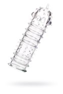 A-TOYS: Transparentna Nakładka Powiększająca na Penisa z TPR, 15.3 cm