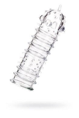 A-TOYS: Transparentna Nakładka Powiększająca na Penisa z TPR, 15.3 cm