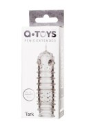 A-TOYS: Transparentna Nakładka Powiększająca na Penisa z TPR, 15.3 cm
