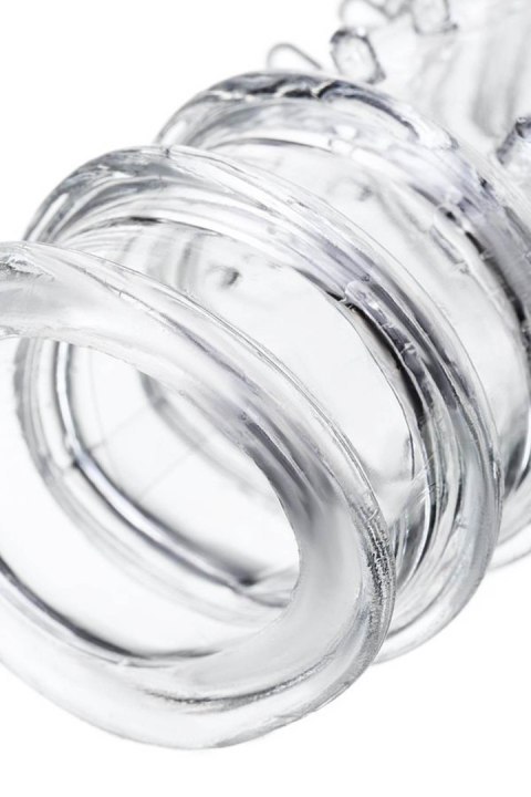 A-TOYS: Transparentna Nakładka Powiększająca na Penisa z TPR, 15.3 cm
