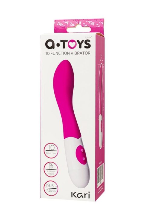 A-TOYS Kari – Elegancki Wibrator Silikonowy z 10 Trybami Stymulacji