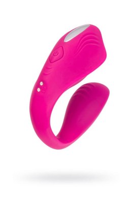 A-TOYS Cobrum – Różowy wibrator silikonowy dla par, 9,6 cm