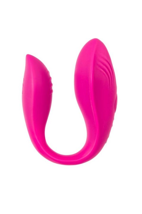 A-TOYS Cobrum – Różowy wibrator silikonowy dla par, 9,6 cm