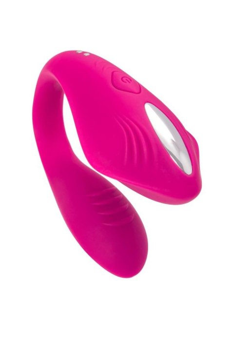 A-TOYS Cobrum – Różowy wibrator silikonowy dla par, 9,6 cm