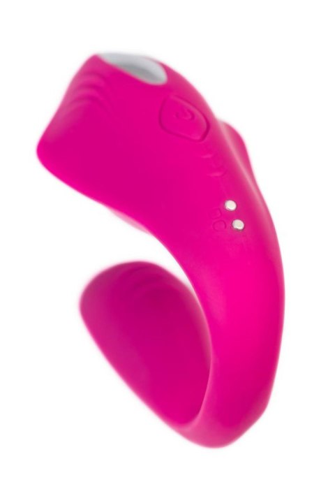 A-TOYS Cobrum – Różowy wibrator silikonowy dla par, 9,6 cm