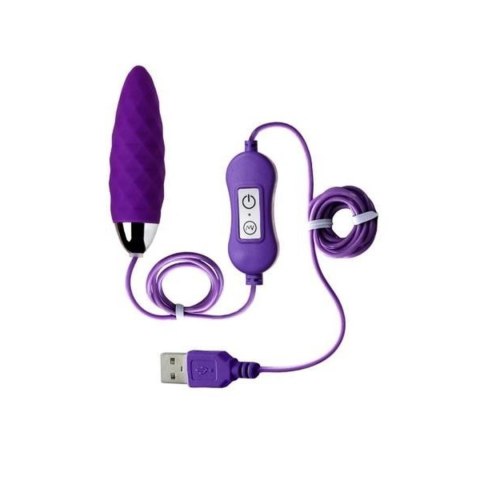 A-TOYS Cony, Fioletowe Jajko Wibracyjne z Pilotem