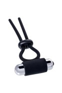 A-Toys Jat, Czarny Silikonowy Lasso Zwiększające Erekcję, 14 cm