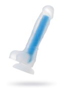BEYOND BY TOYFA Bruce Glow Blue – Realistyczne dildo świecące w ciemności, 16,5 cm