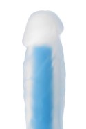 BEYOND BY TOYFA Bruce Glow Blue – Realistyczne dildo świecące w ciemności, 16,5 cm