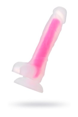 BEYOND BY TOYFA Peter Glow – Realistyczne Dildo Różowe Świecące w Ciemności (16,5 cm)