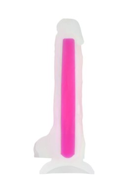 BEYOND BY TOYFA Peter Glow – Realistyczne Dildo Różowe Świecące w Ciemności (16,5 cm)