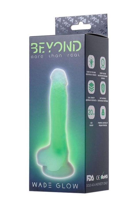 BEYOND BY TOYFA Wade Glow Zielony 14,5 cm