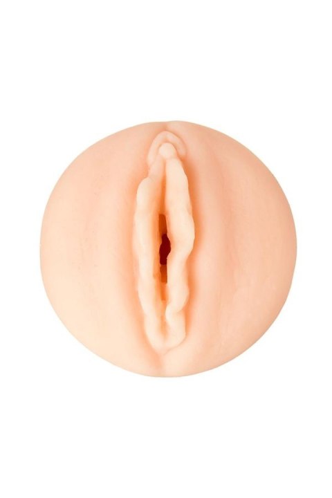 JOS LULU: Realistyczny dwustronny masturbator z TPR, 14.5 cm
