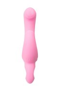 Wibrator JOS Twistme – Obrotowy Króliczek z Silikonu, Różowy, 19.5 cm