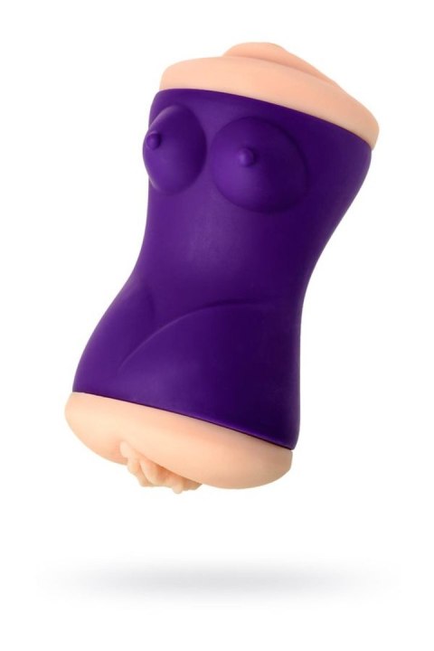 JOS Yara: Dwustronny Masturbator TPR, Zmysłowa Przyjemność, 17,5 cm