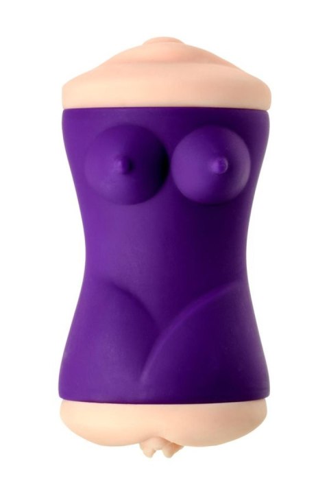 JOS Yara: Dwustronny Masturbator TPR, Zmysłowa Przyjemność, 17,5 cm