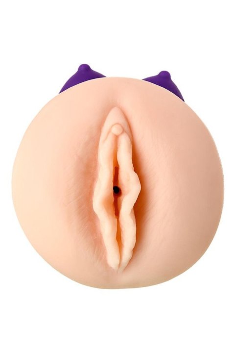JOS Yara: Dwustronny Masturbator TPR, Zmysłowa Przyjemność, 17,5 cm