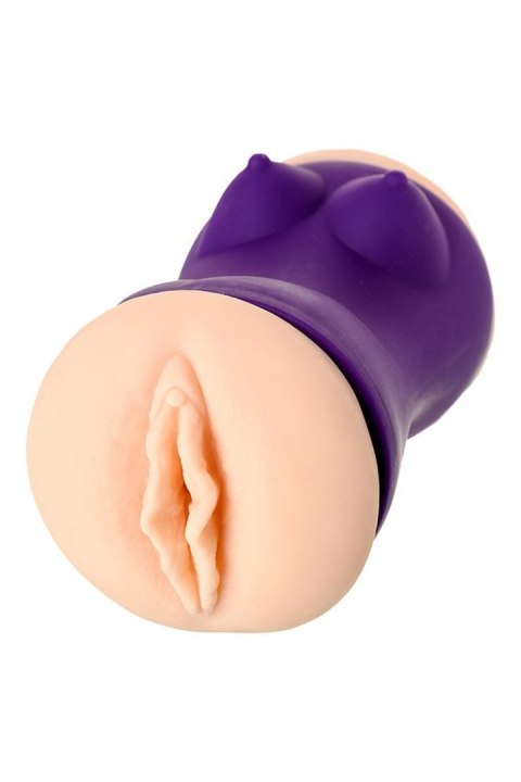 JOS Yara: Dwustronny Masturbator TPR, Zmysłowa Przyjemność, 17,5 cm