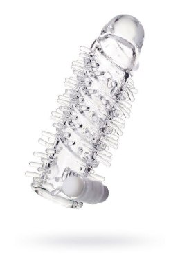 Nasadka powiększająca TOYFA A-Toys Fril z kulką wibracyjną, przezroczysta, 13,4 cm