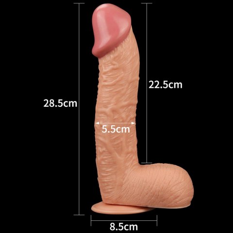 Legendarny, realistyczny dildo XXL Król o długości 26,7 cm