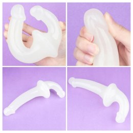 Lumino Play Podwójne Dildo Świecące w Ciemności – 10.5 cala
