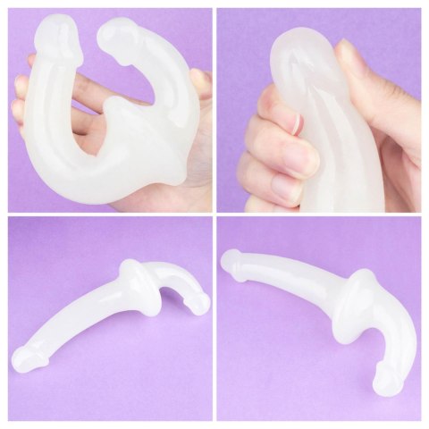 Lumino Play Podwójne Dildo Świecące w Ciemności – 10.5 cala