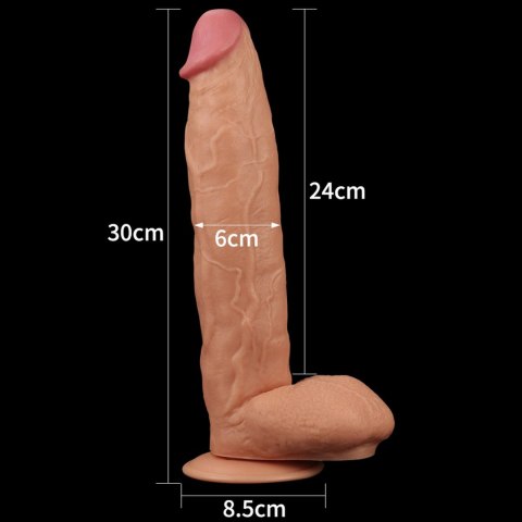 Legendarny, Realistyczny Dildo Love Toys King Size 28 cm