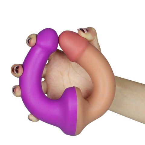 Premium Silikonowe Dildo Dwustronne do Podwójnej Penetracji 31.5 cm