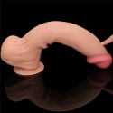 Olbrzymie Dwuwarstwowe Dildo 14'' z Realistyczną, Ślizgającą się Skórą
