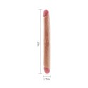 Realistyczne Podwójne Dildo King Size 17'' – Smukłe i Intensywne