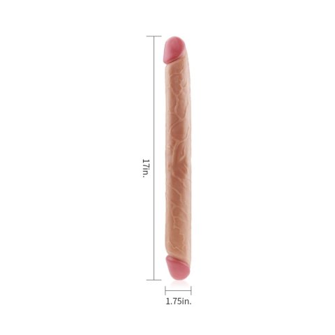 Realistyczne Podwójne Dildo King Size 17'' – Smukłe i Intensywne